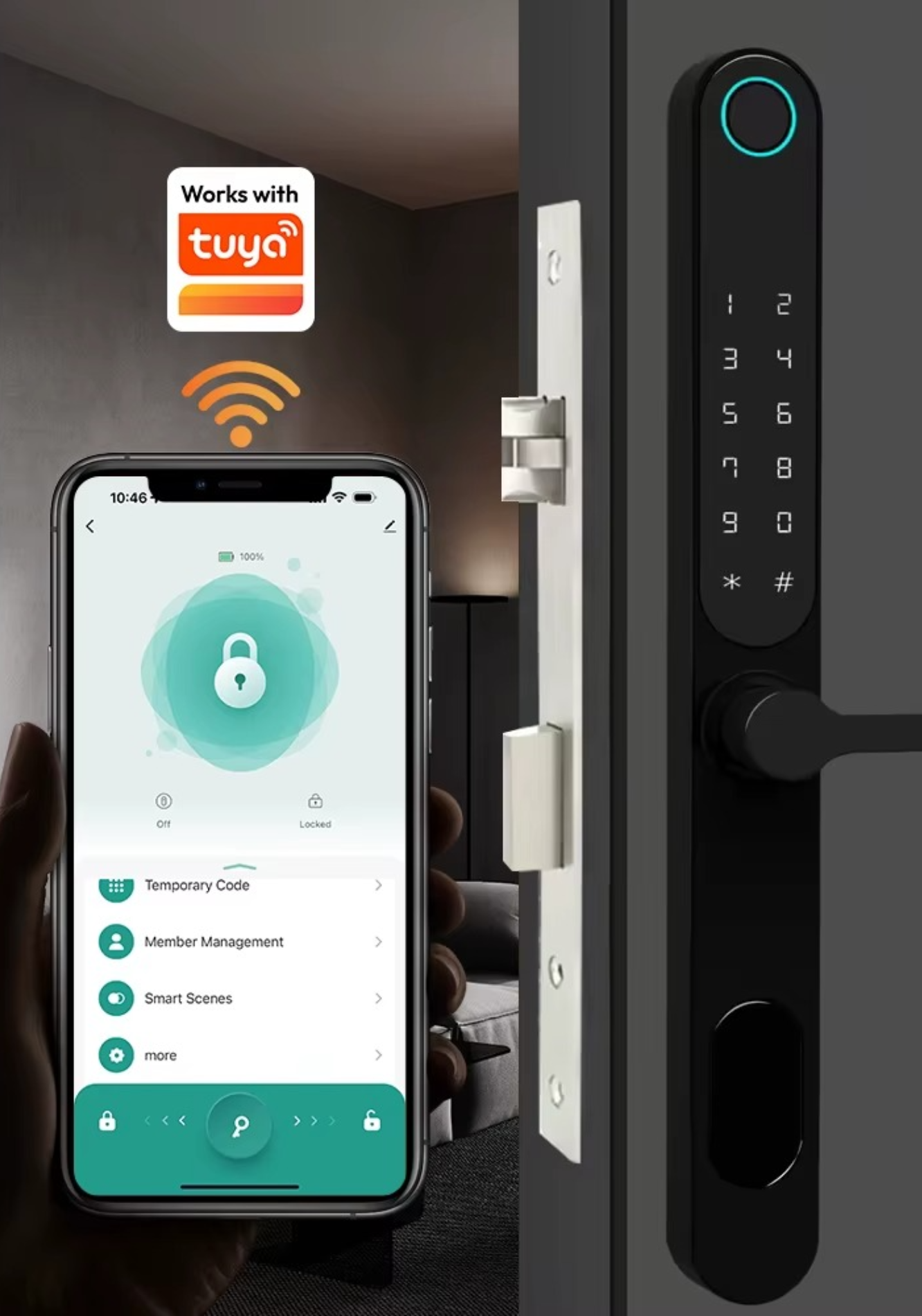 Waterproof Smart Lock - Aluminio Beta by Smart Door