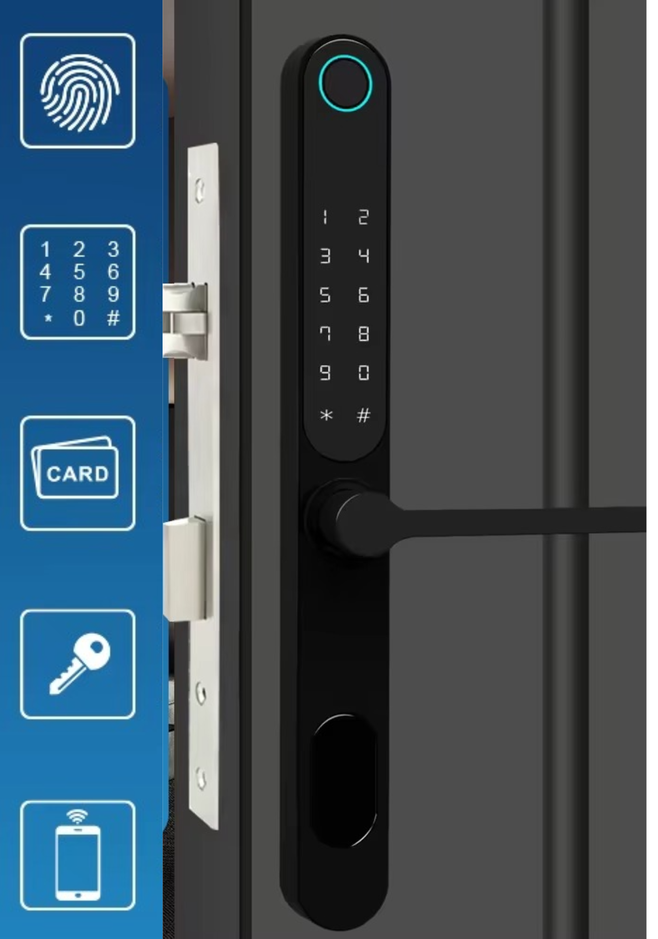 Waterproof Smart Lock - Aluminio Beta by Smart Door