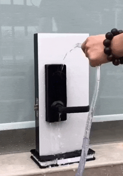 Waterproof Smart Door Lock - Aqua Nero by Smart Door