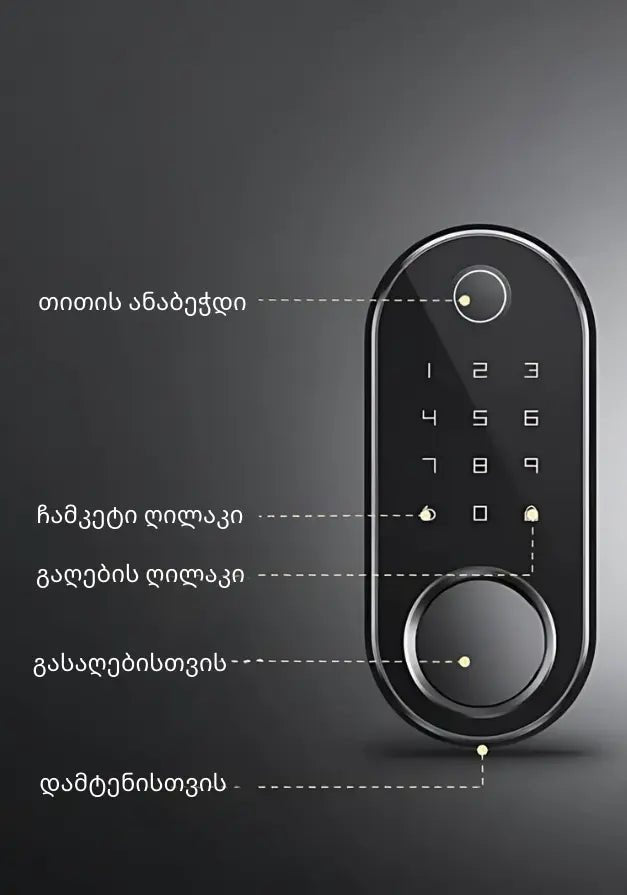 Smart Deadbolt - DeadBolt Premio by Smart Door