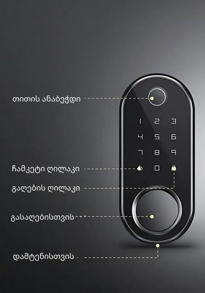 Smart Deadbolt - DeadBolt Premio by Smart Door