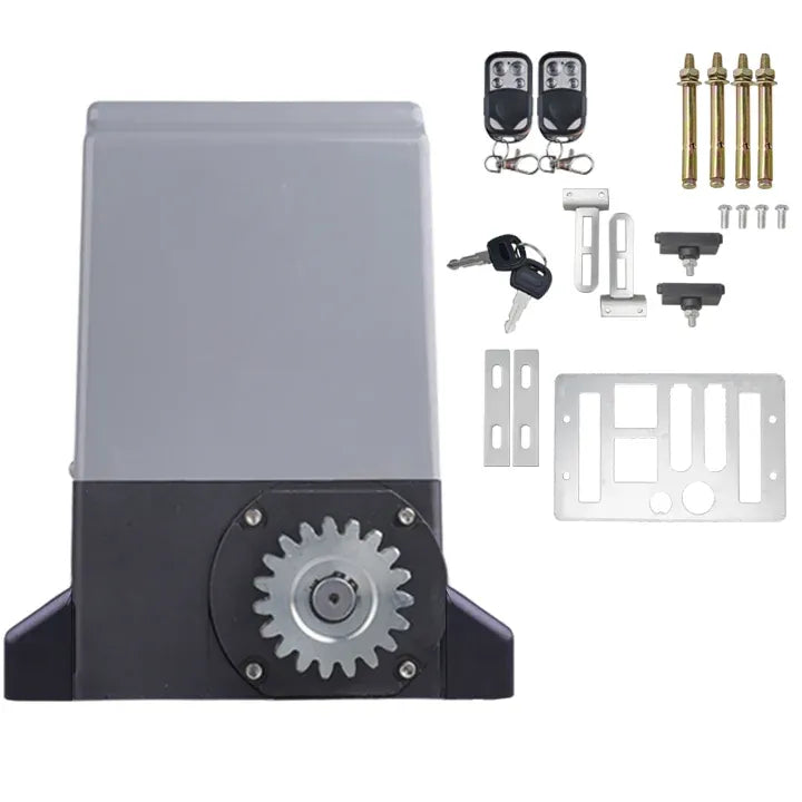 Smart sliding gate opener kit with Tuya app control