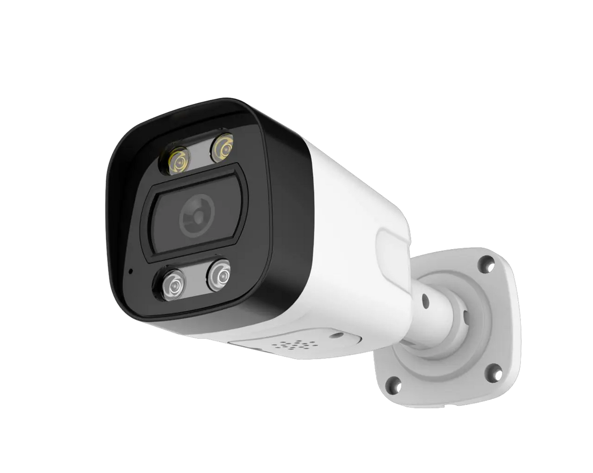 TY7891 8MP PoE bullet camera with four dual lights