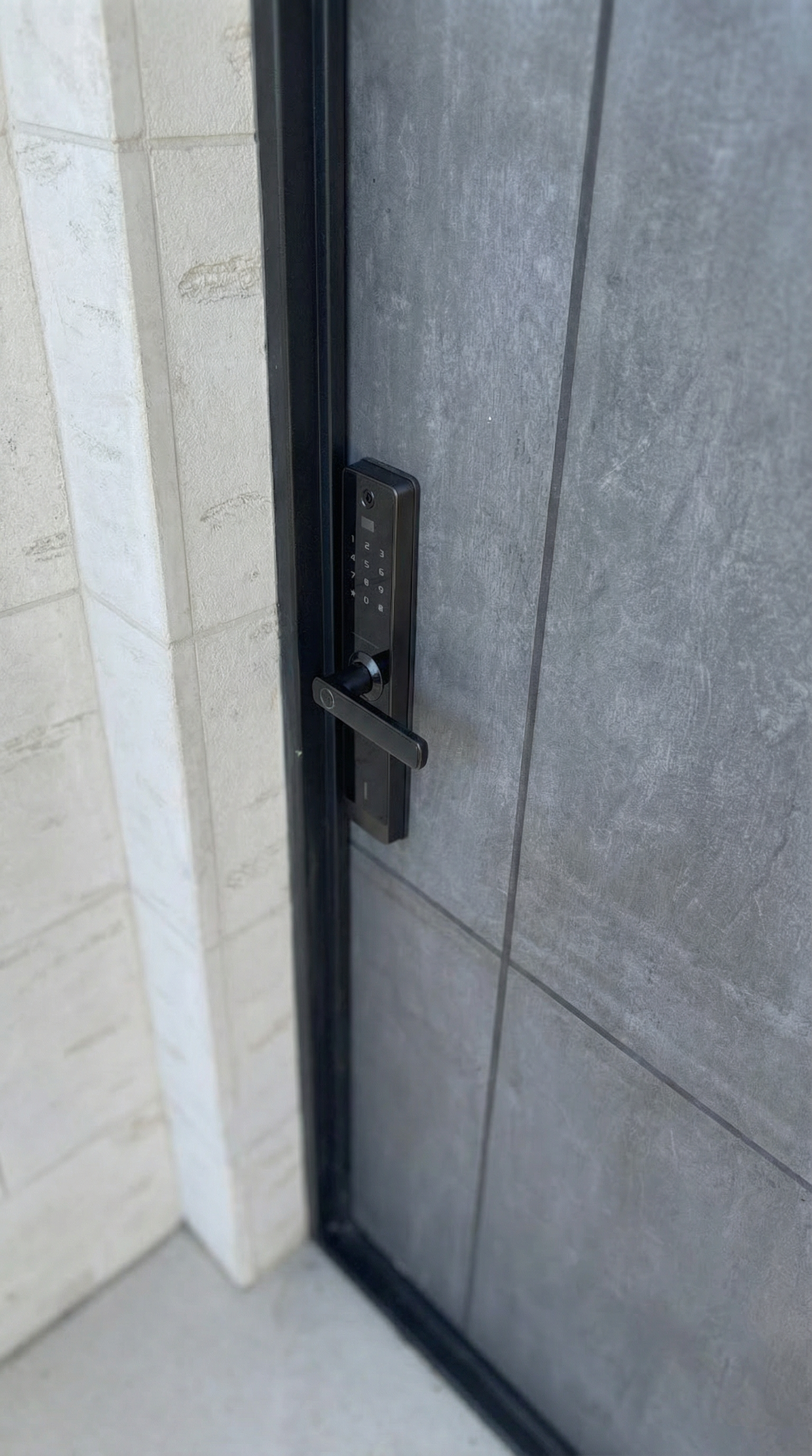 Door before upgrade - example 1