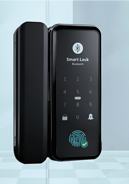 მინის კარის ჭკვიანი საკეტი - Vetro Nero - სმარტ დორი