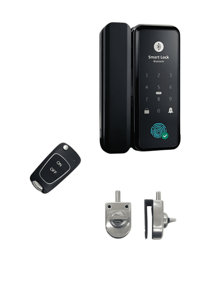 მინის კარის ჭკვიანი საკეტი - Vetro Nero - სმარტ დორი